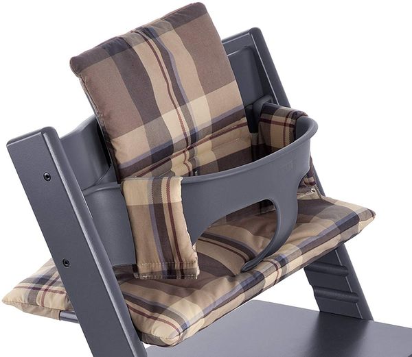 Stokke Tripp Trapp Cushion Premium Tartain Blue