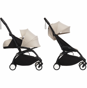 Stokke YOYO3 Ultra Compact Complete 0+/6+ Stroller Bundle - Black / Bonpoint