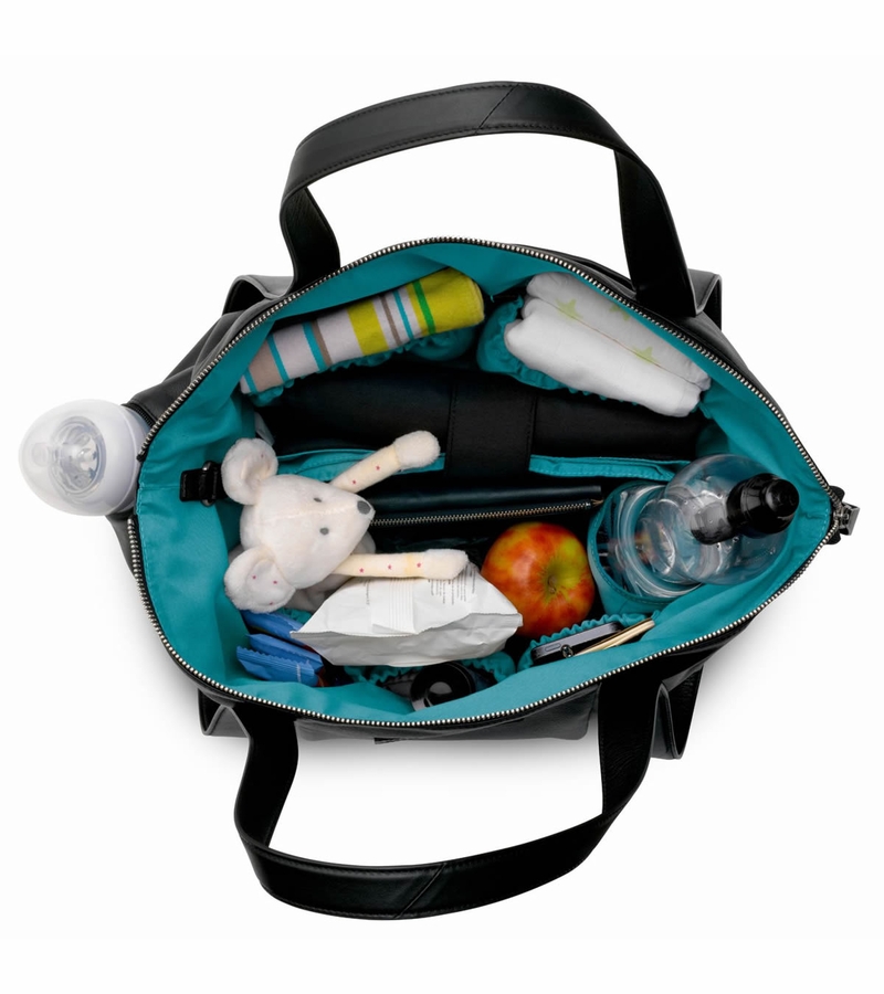 Storksak + Bugaboo Leather Diaper Bag