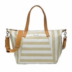 Storksak Noa Diaper Bag - Stripe Fawn