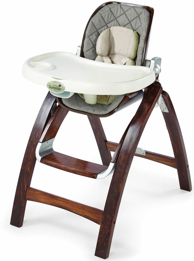 Summer Infant Bentwood High Chair Gray