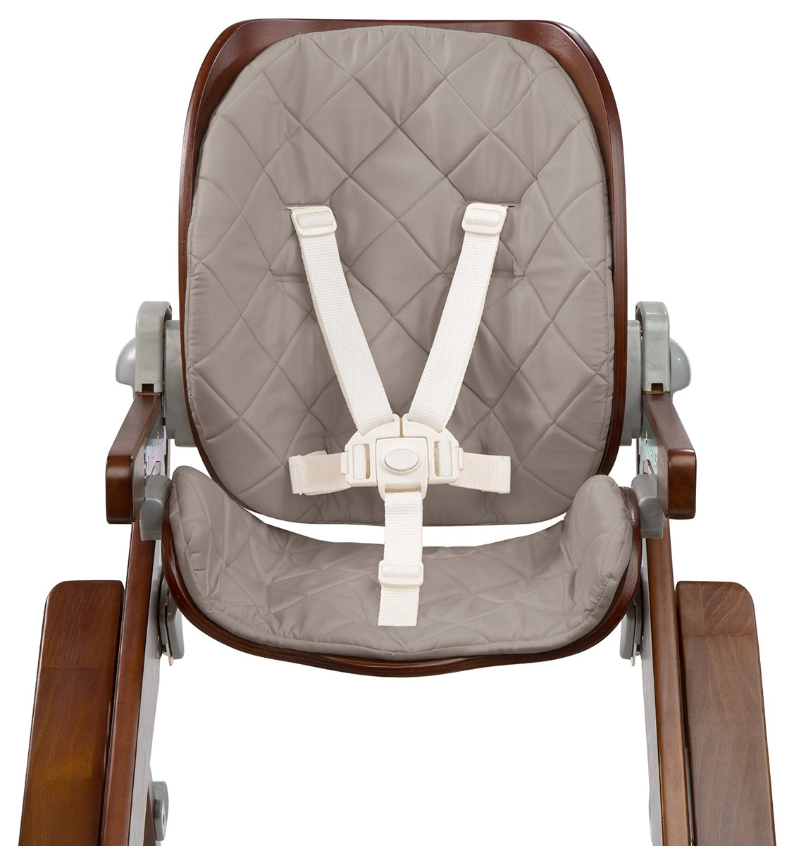 Summer Infant Bentwood High Chair Seat Set Gray