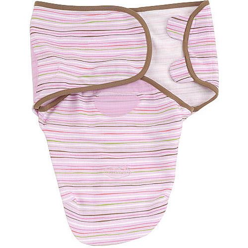 Summer Infant Cotton SwaddleMe Blanket (S/M) Stripe