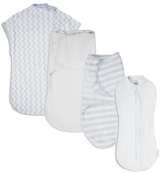 Summer Infant SwaddleMe 1st Year Safe Sleep Gift Set Grey