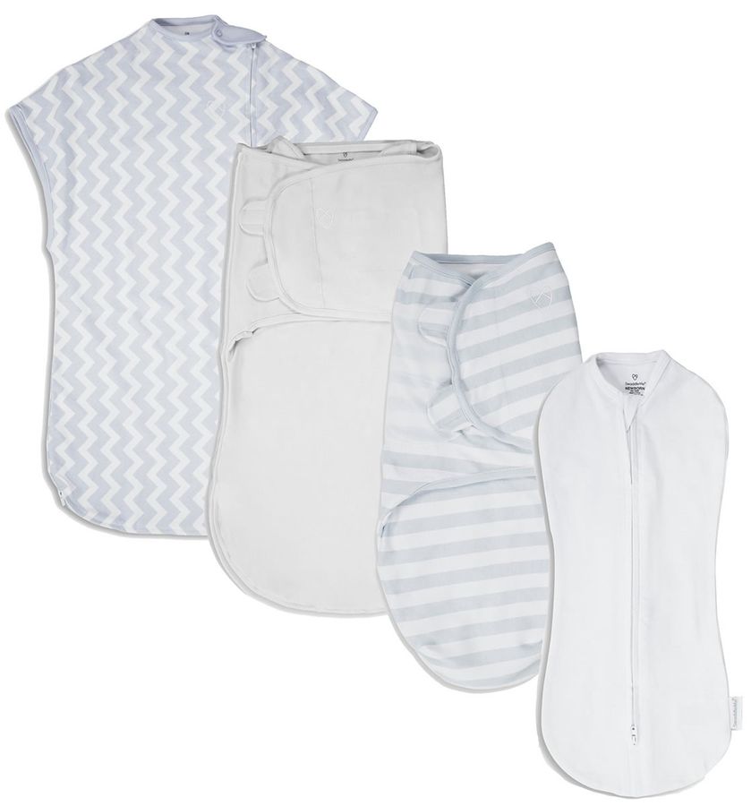 Summer Infant SwaddleMe 1st Year Safe Sleep Gift Set Grey