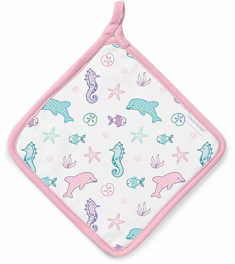 Summer Infant SwaddleMe Baby Bath Gift Set Dolphin Splash