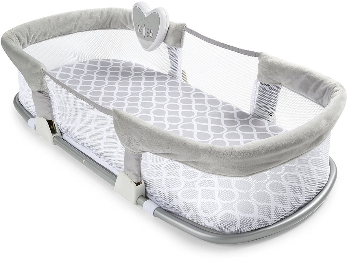 Summer Infant SwaddleMe Deluxe By Your Side Sleeper Grey