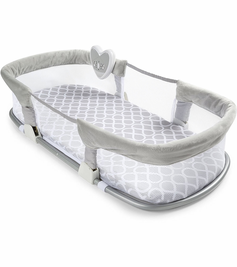 Summer Infant SwaddleMe Deluxe By Your Side Sleeper Grey