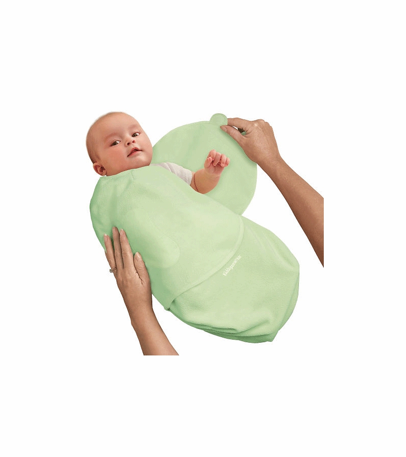 Summer Infant SwaddleMe Large Cotton Knit in Sage