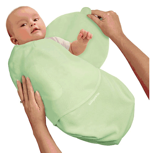 Summer Infant SwaddleMe Large Microfleece in Sage 10119