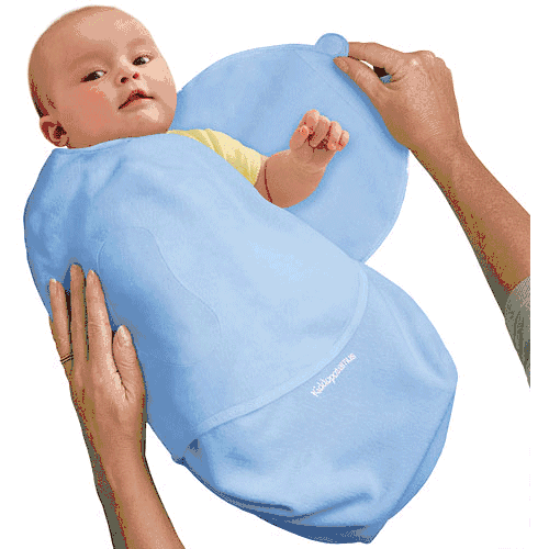 Summer Infant SwaddleMe Small Microfleece in Blue