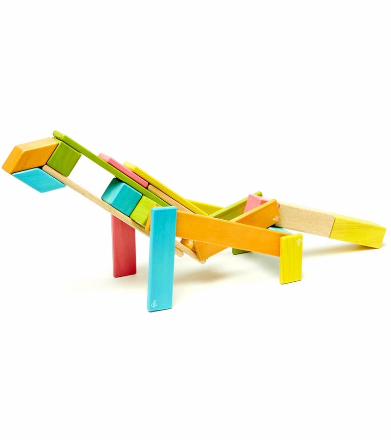 Tegu 24 Piece Blocks Set Tegu Tints