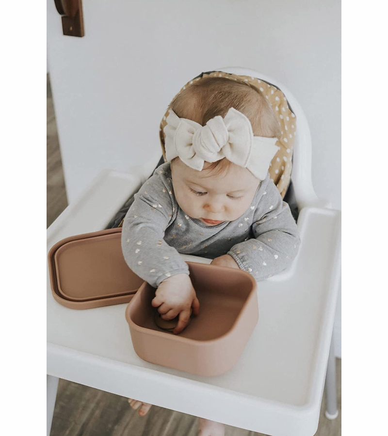 The Dearest Grey Mini Bento Box Rosewood