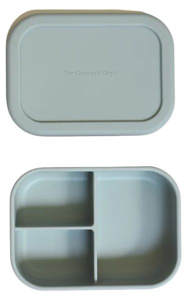 The Dearest Grey Silicone Bento Box - Cloud