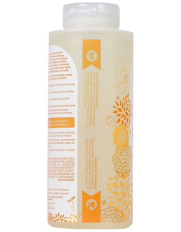 The Honest Company Bubble Bath, 12 fl oz Sweet Orange Vanilla