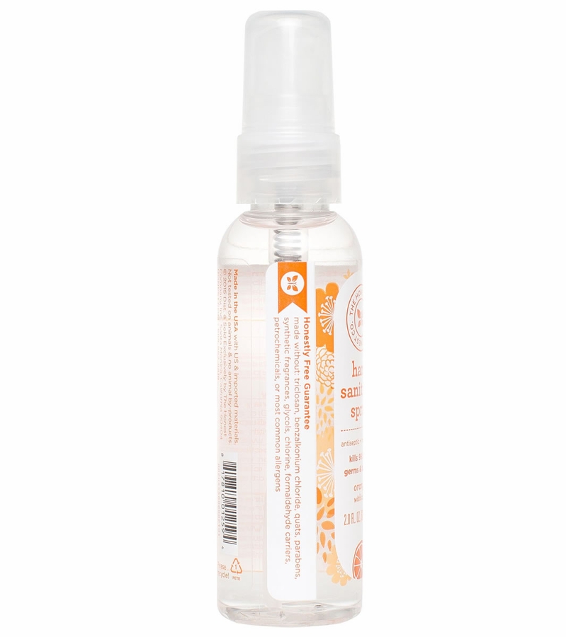 The Honest Company Hand Sanitizer Spray, Orange 2 oz