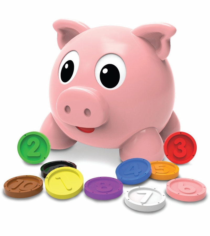 The Learning Journey Numbers & Colors Pig E Bank