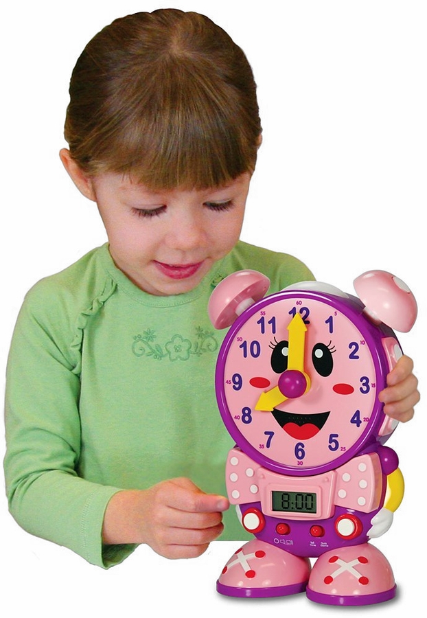 The Learning Journey Telly The Teaching Time Clock Pink
