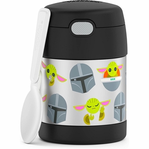 Thermos FUNtainer Licensed Stainless Steel Food Jar, 10oz - Mandalorian