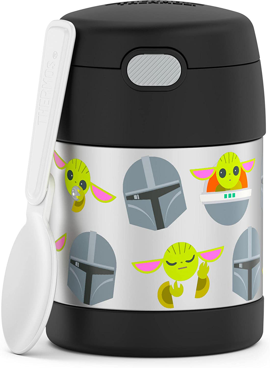 Thermos FUNtainer Licensed Stainless Steel Food Jar, - Mandalorian