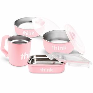 ThinkBaby The Complete BPA Free Feeding Set - Pink