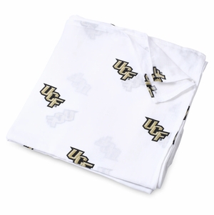 Three Little Anchors College Swaddle Blanket - Central Florida Golden Knights