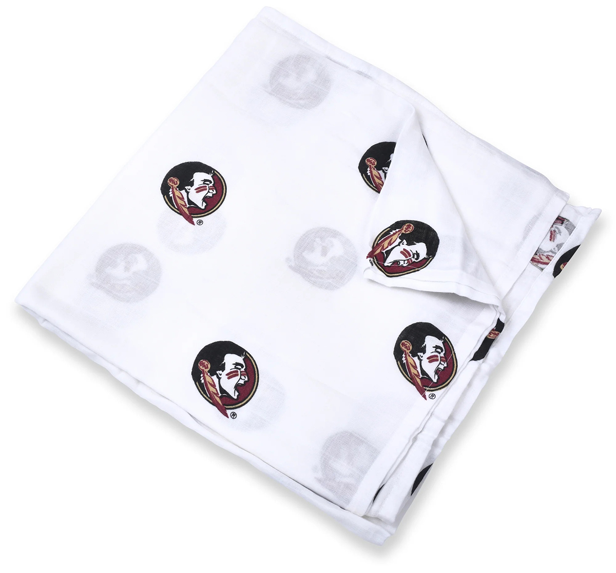 Three Little Anchors College Swaddle Blanket Florida State Seminoles