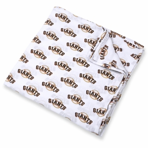 Three Little Anchors MLB Swaddle Blanket - San Francisco Giants