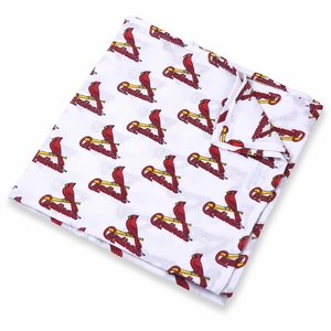 Three Little Anchors MLB Swaddle Blanket - St Louis Cardinals