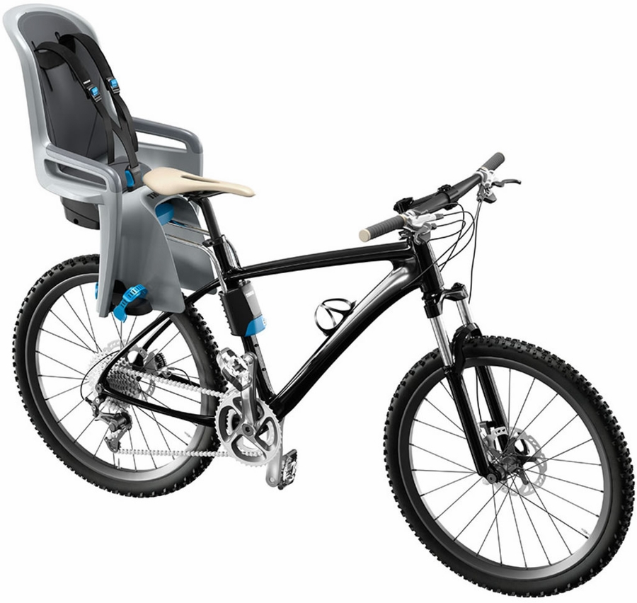 Thule RideAlong Child Bike Seat Light Grey