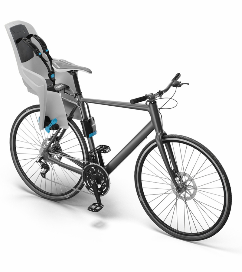 Thule RideAlong Lite Frame Mounted Child Bike Seat Light Grey