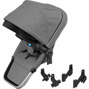 Thule Sleek Sibling Seat - Grey Melange