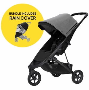 Thule Spring Stroller Summer Bundle Bundle - Black / Grey Melange