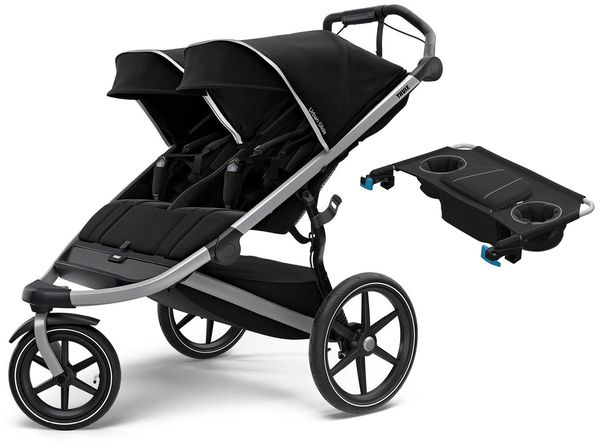 Thule Sleek Stroller Organizer - Handlebar Bag With Pockets For Parent Essentials