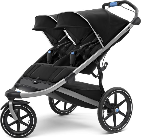 Thule Urban Glide 2 Double Jogging Stroller Black
