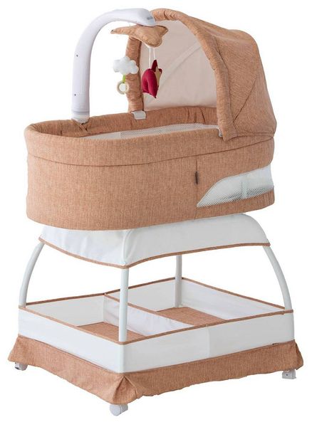 TruBliss Sweetli Nurture Bassinet - Clay Melange