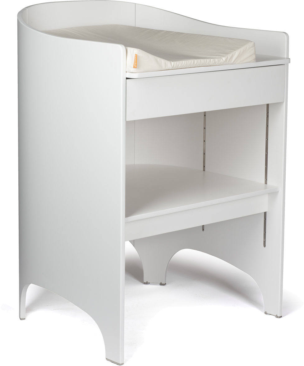 Tulip Leander Changing Table & Pad White