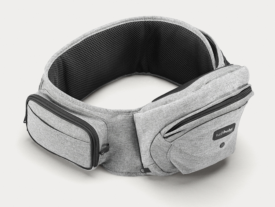 Tushbaby Hip Seat Carrier Grey