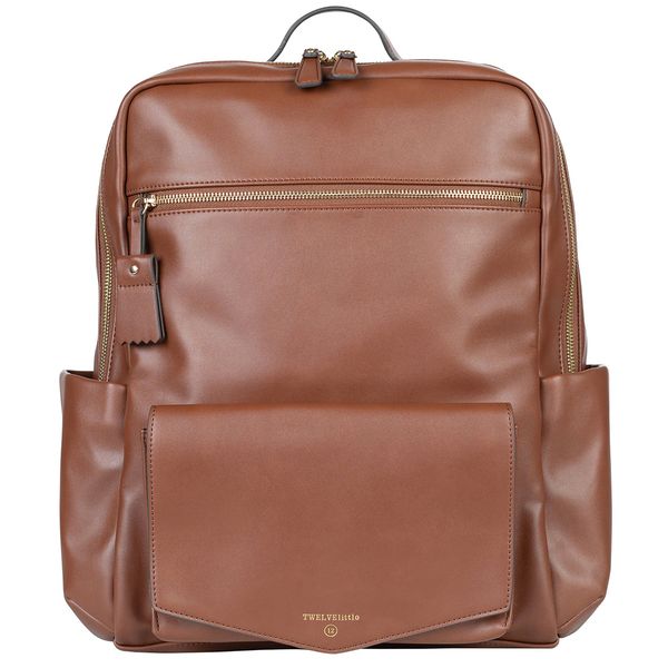TWELVElittle Peekaboo Backpack Diaper Bag Toffee