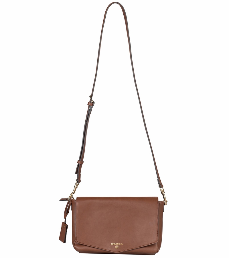 TWELVElittle Peekaboo Crossbody Toffee
