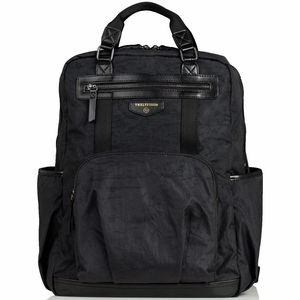 TWELVElittle Unisex Courage Backpack Diaper Bag - Black