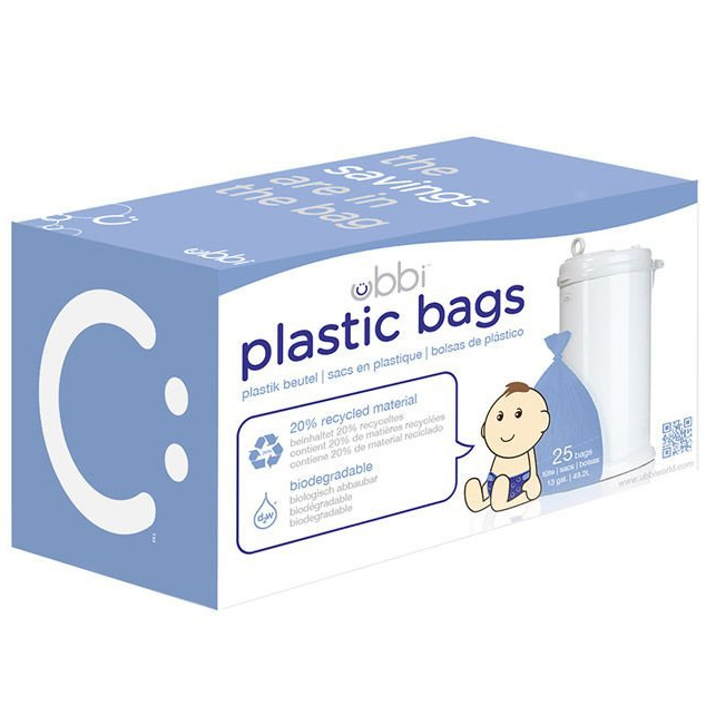 Ubbi Plastic Bags (25 Count)