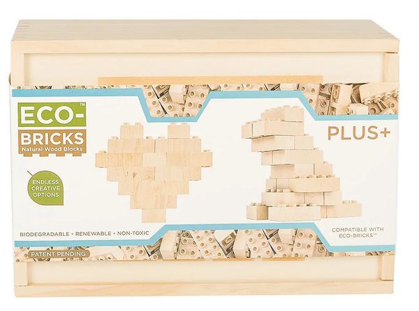 Ukidz Eco-bricks Plus+ Natural 20pcs