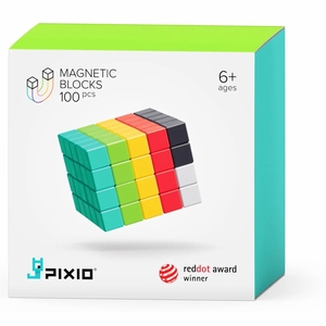Ukidz PIXIO-100 Magnetic Blocks in 6 Colors
