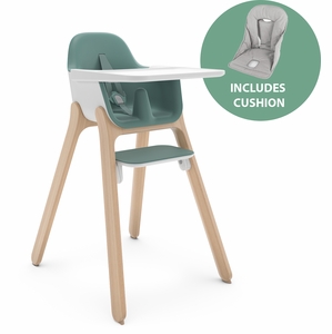 UPPAbaby Ciro High Chair + Cushion Bundle - Emrick / Grey