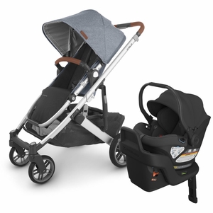 UPPAbaby CRUZ V2 + Aria Travel System Bundle - Gregory / Jake
