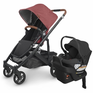 UPPAbaby CRUZ V2 + Aria Travel System Bundle - Lucy / Jake