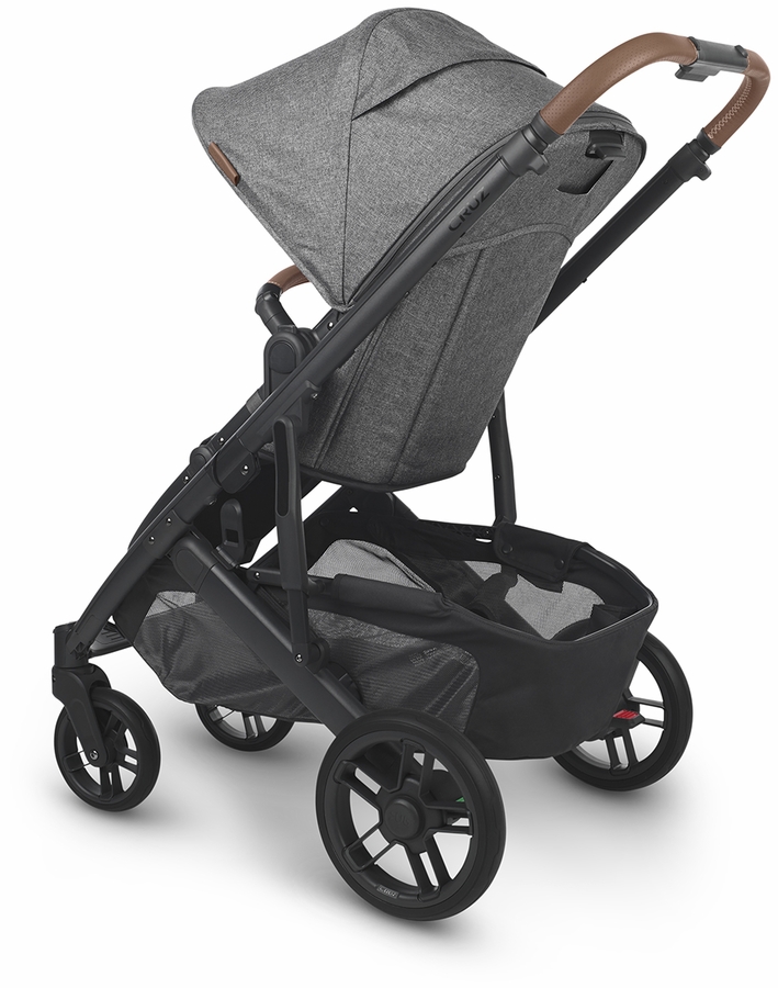 UPPAbaby CRUZ V2 Stroller + Greyson (Charcoal Melange/Carbon