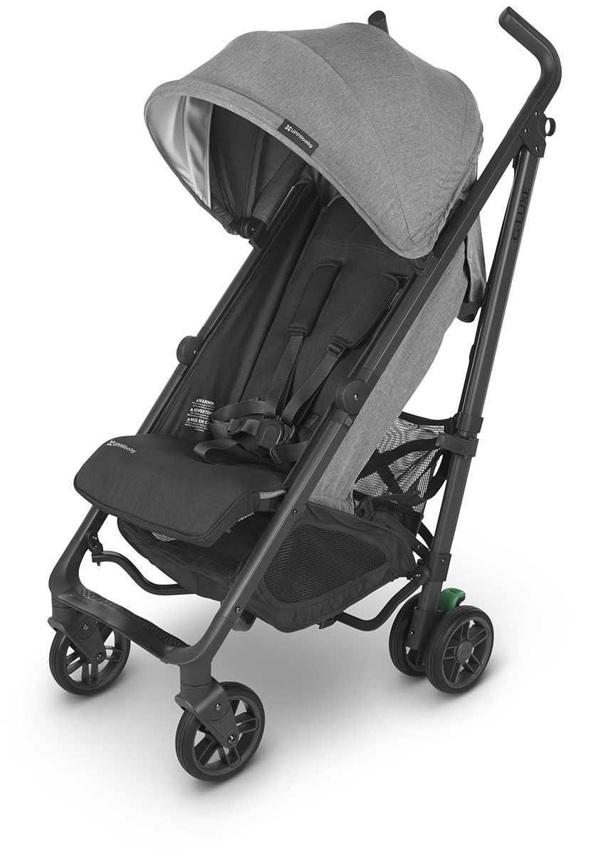 UPPAbaby GLUXE 2023 Umbrella Stroller Greyson (Charcoal Melange