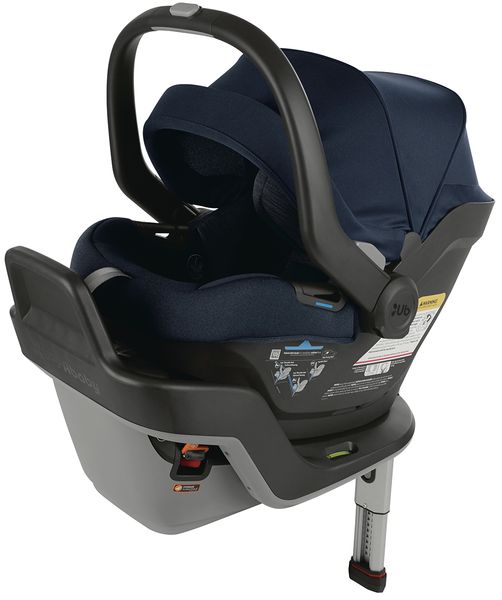 UPPAbaby MESA MAX Infant Car Seat with Load Leg and Anti-Rebound Bar - Noa (Navy Melange)